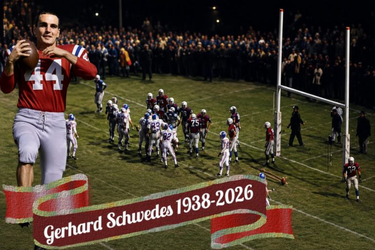 Gerhard Schwedes Obituary: Syracuse Football Standout and Former Boston Patriots Player Dies at 86